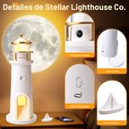 Lámpara proyector de luna decorativo con Control Remoto